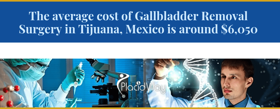 The average cost of Gallbladder Removal Surgery in Tijuana, Mexico is around $6,050